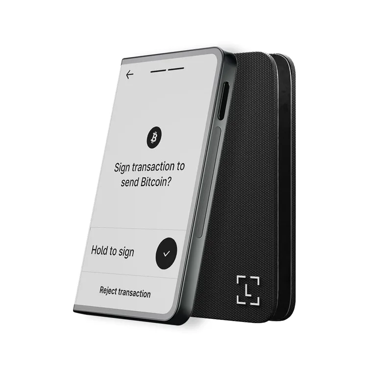 Ledger - Folio Kılıflı Stax Kripto Donanım Cüzdanı