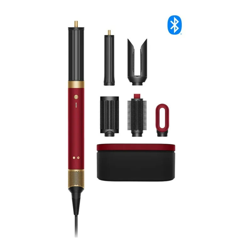 Dyson Airwrap Co-anda2x™ Multi-Styler & Dryer for Straight & Wavy Hair - Red Velvet/Gold Saç Şekillendirici