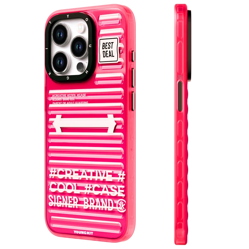 Youngkit LXX001 Luggage Firefly iP 15 Pro Max Red
