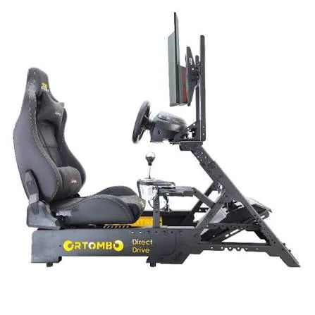 Ortombo XDrive Yarış Koltuğu Kokpit full / Simulatör (Sarı)