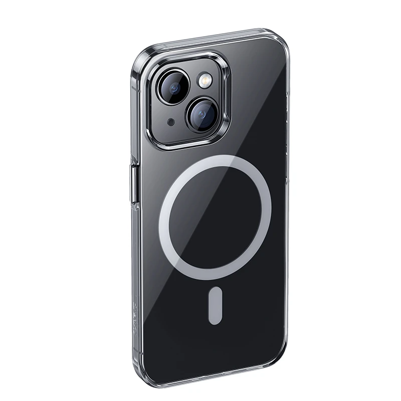 Benks Crystal Magnetic PC Case For iP 15 Plus Transparent