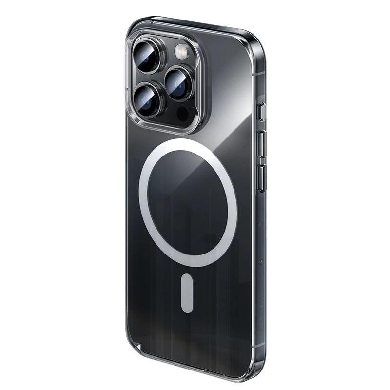 Benks Magnetic Crystal Apple iPhone 15 Pro Max Şeffaf Kılıf