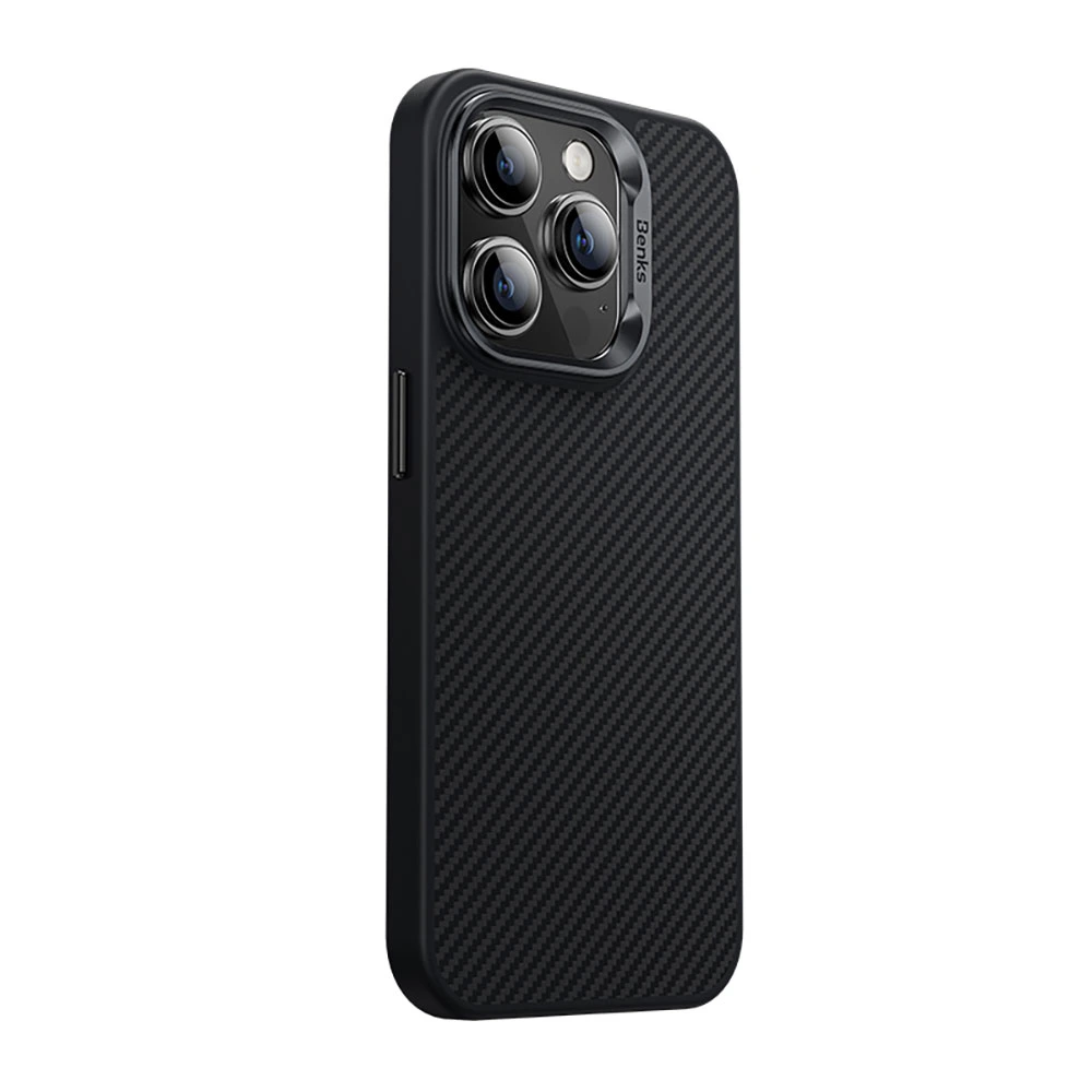Benks Hybrid Magnetic Armor Pro Kevlar Case 600D iP 15 Pro M