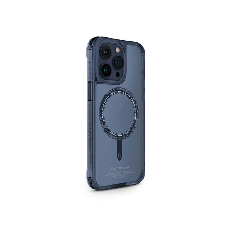 Skinarma Saido Mag-Charge Apple iPhone 15 Pro Max Şeffaf Kılıf
