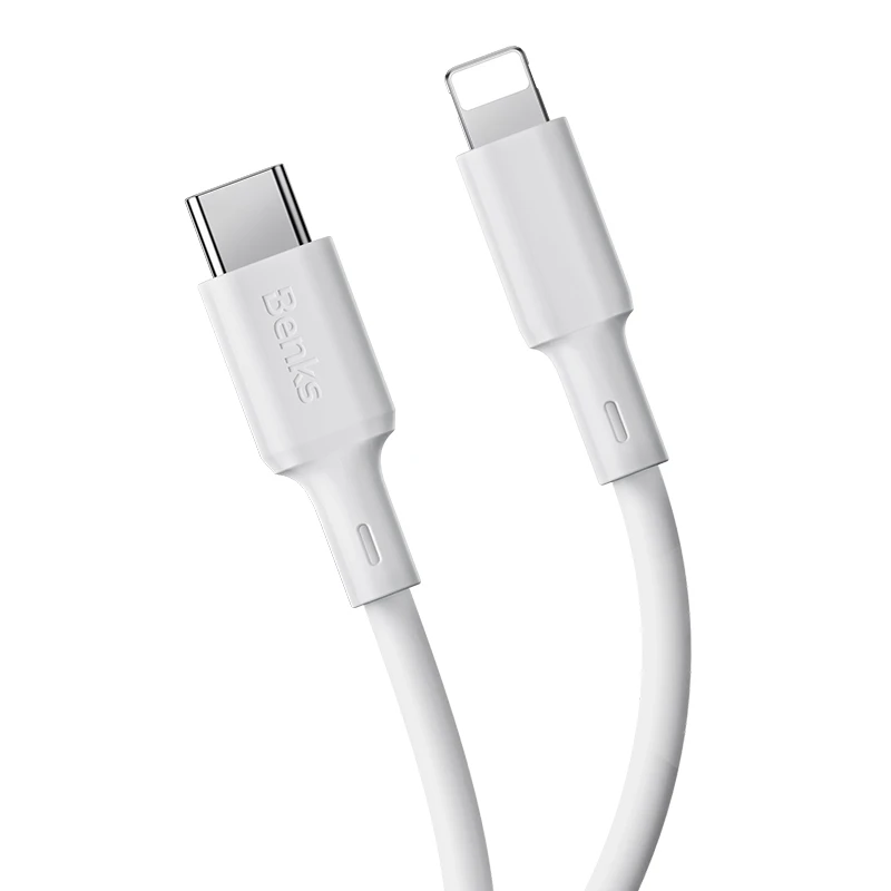 Benks D45 Type-C to Lightning PD Hızlı Şarj ve Data Kablosu