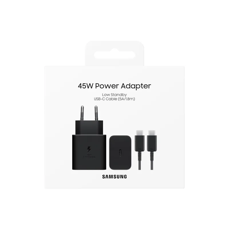 Samsung 45W Power Adapter USB-C Cable (5A 1.8M)