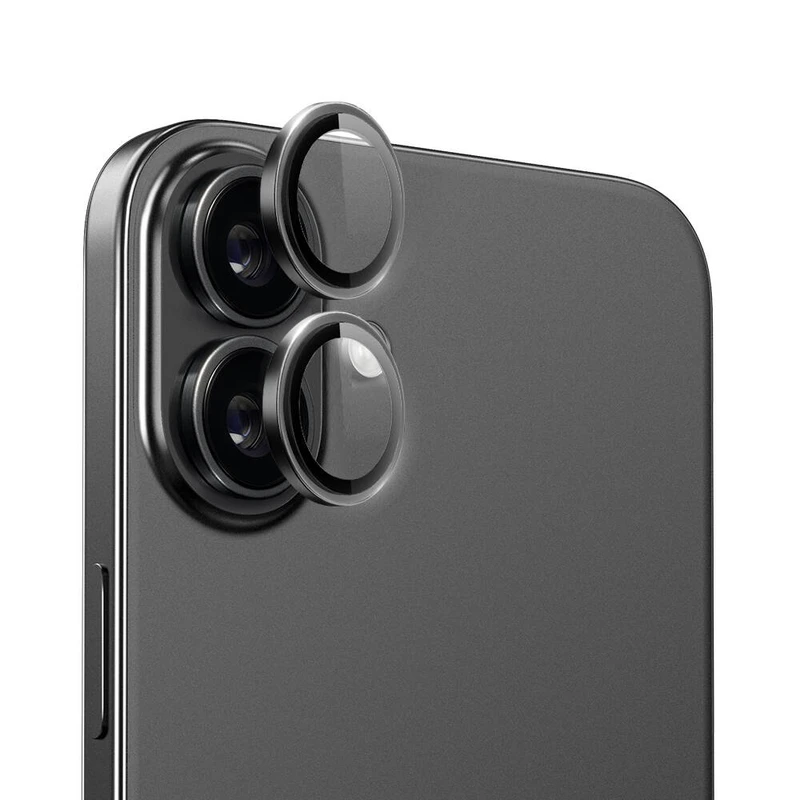 WiWU LG-004 Apple iPhone 16 / 16 Plus PVD Lens Guard Metal Kamera Lens Koruyucu