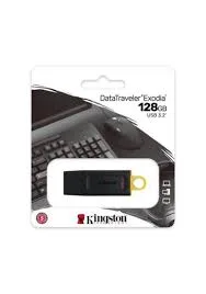 Kingston DataTraveler Exodia 128GB USB 3.2 Flash Bellek
