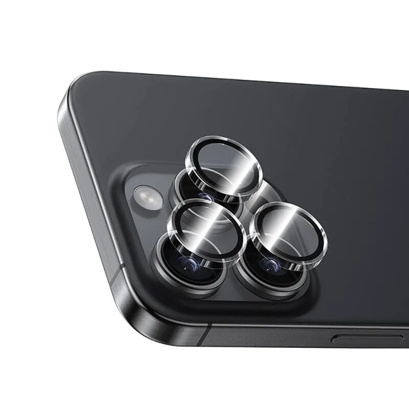 Apple iPhone 16 Pro / 16 Pro Max Benks AR Glass Warrior Transparan Premium Cam Kamera Lens Koruyucu