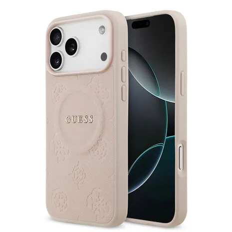 Guess Apple iPhone 17 Pro Max MagSafe PU Deri Kılıf