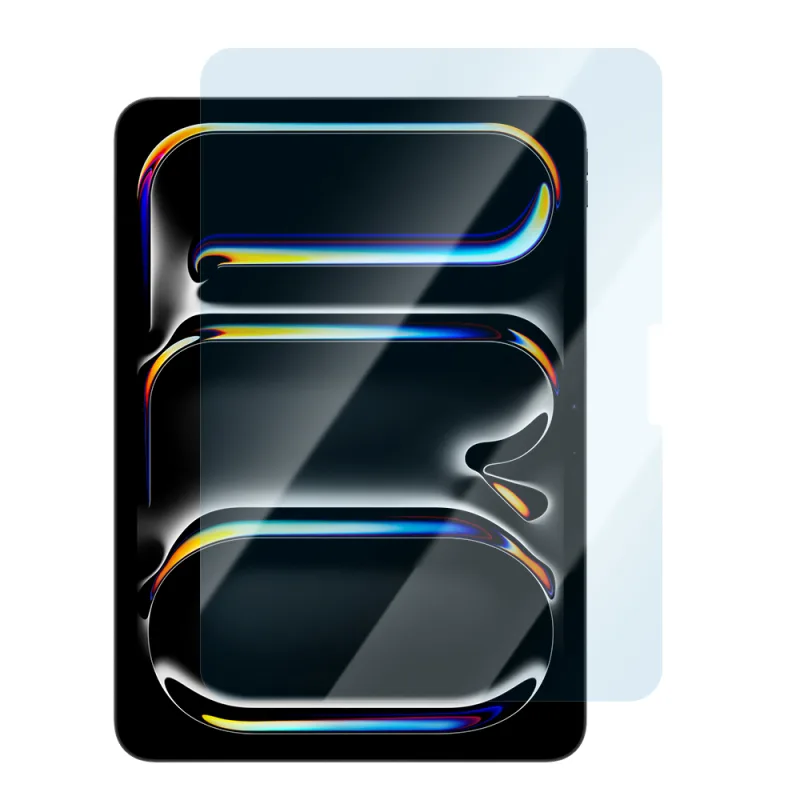 Apple iPad Pro 13 2024 2025 M5 CaseWorld Eyesafe Mavi Işık Teknolojili Temperli Cam Ekran Koruyucu + Uygulama Aparatı
