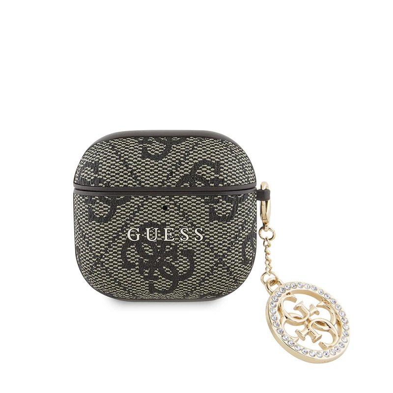 Guess Airpods 4 Case Brown