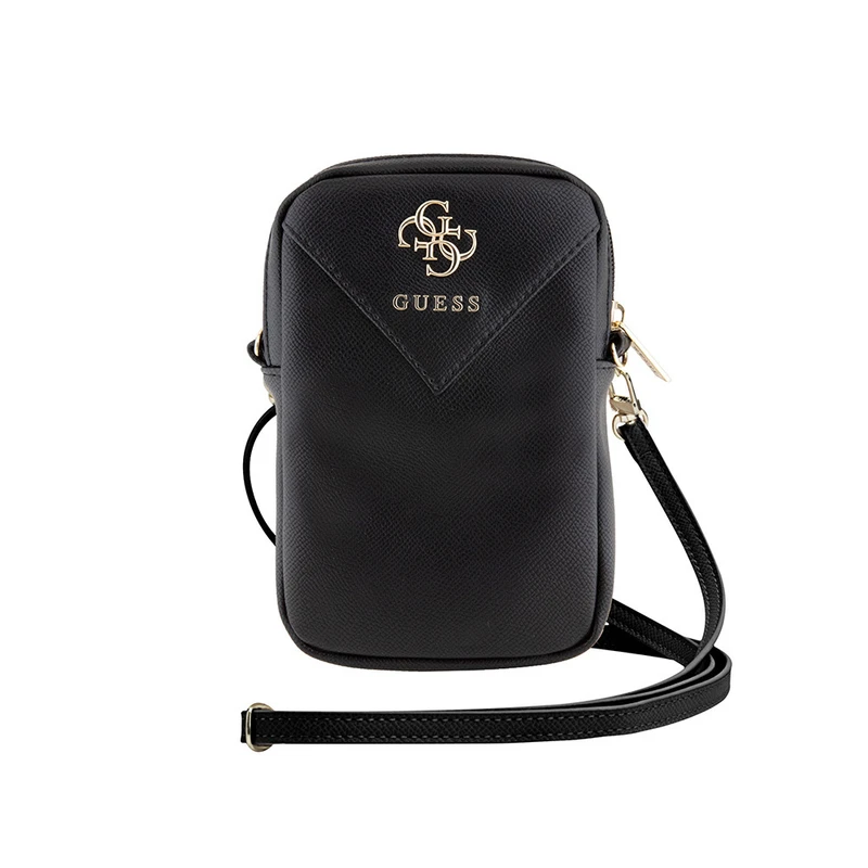 Guess Universal Zarf Tasarımlı Siyah Telefon Çantası