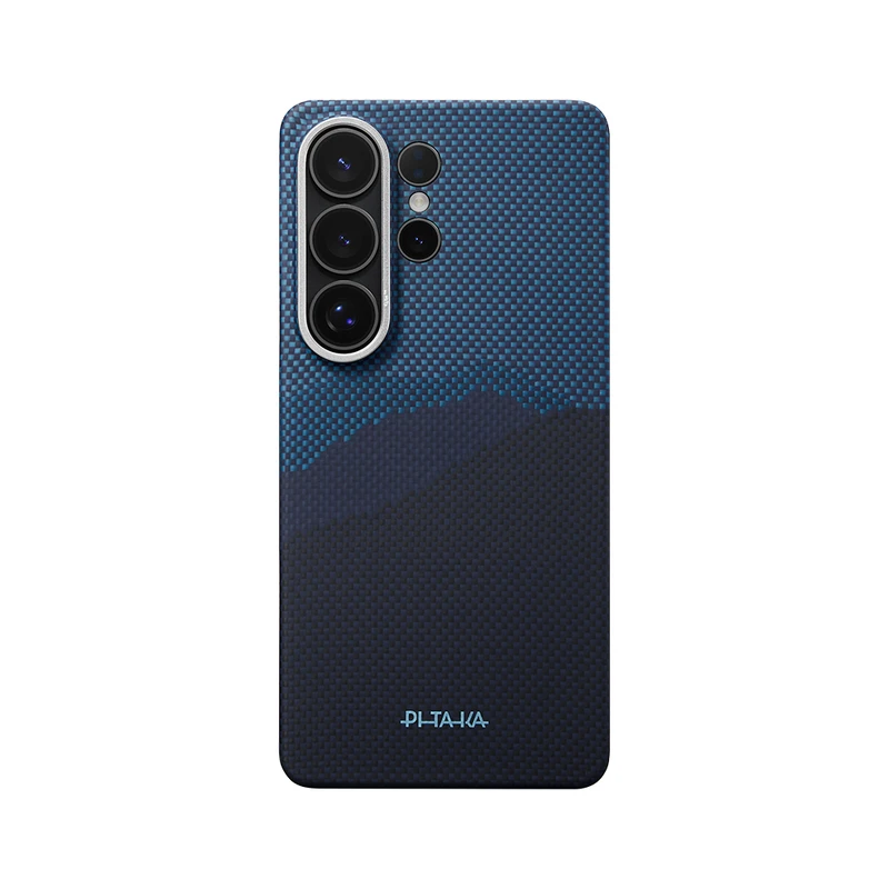 Pitaka Edge Horizon MagSafe Samsung Galaxy S26 Kılıf Mavi