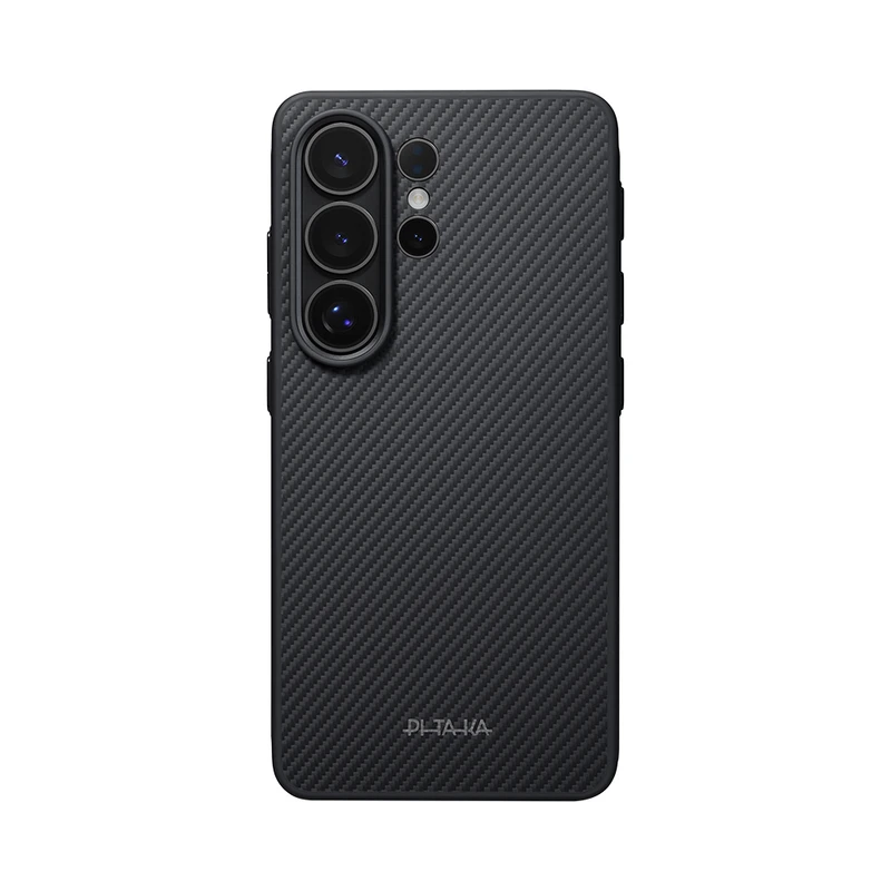 Pitaka Military-Grade Samsung Galaxy S26 Ultra Siyah Koruyucu Kılıf