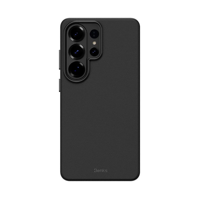 Benks VitaPro Samsung Galaxy S26 Ultra M-Safe Şarj Özellikli PU Deri Kılıf